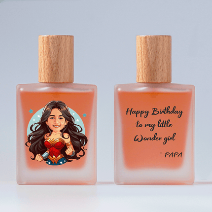 Heroic Personalized Bottle & Perfume For Kids (Girls)