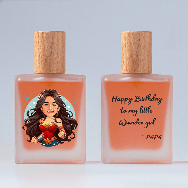 Heroic Personalized Bottle & Perfume For Kids (Girls)