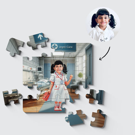 Nurse Desire Puzzle Photo Frame