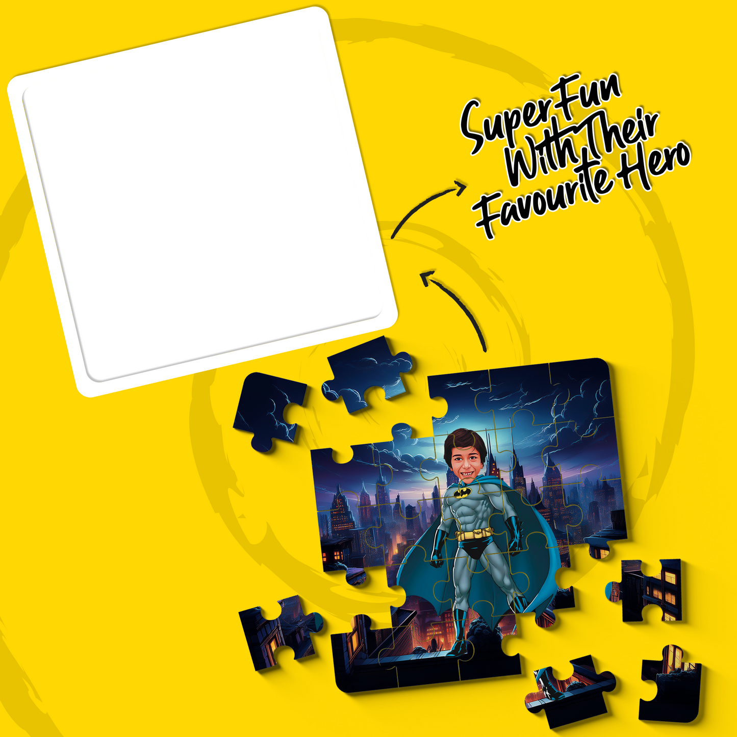 Batman Superhero Puzzle