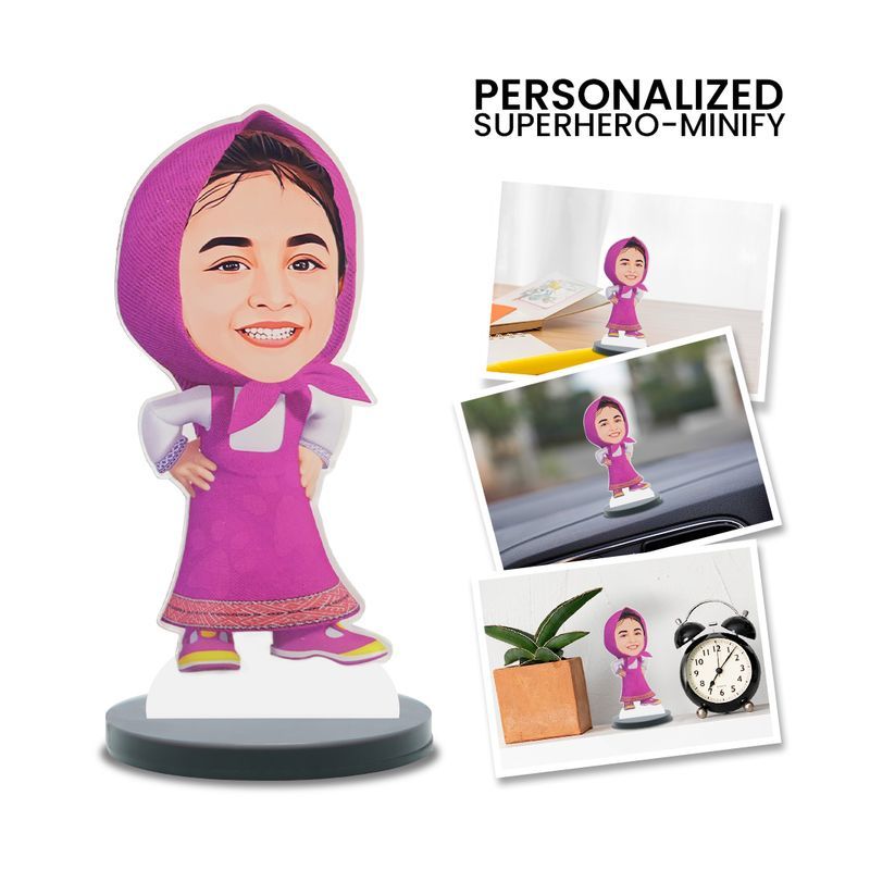 Personalised Superhero Minify Masha