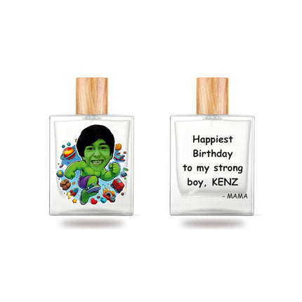 Heroic Personalized Bottle & Perfume For Kids (Boys)