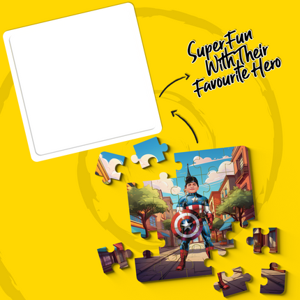 Captain America Superhero Puzzle