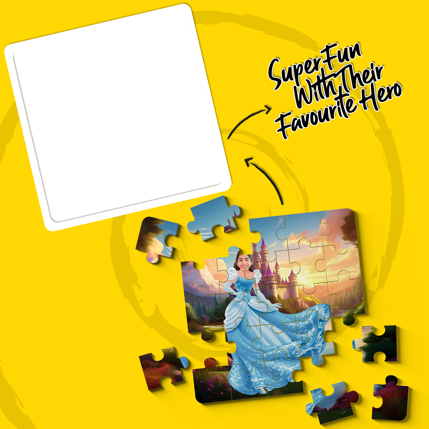Cinderella Superhero Puzzle
