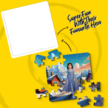 Elsa Superhero Puzzle