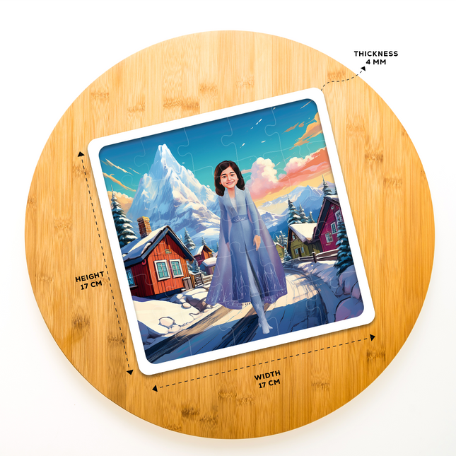 Elsa Superhero Puzzle