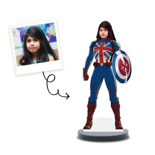 Superhero minify Lady Captain America