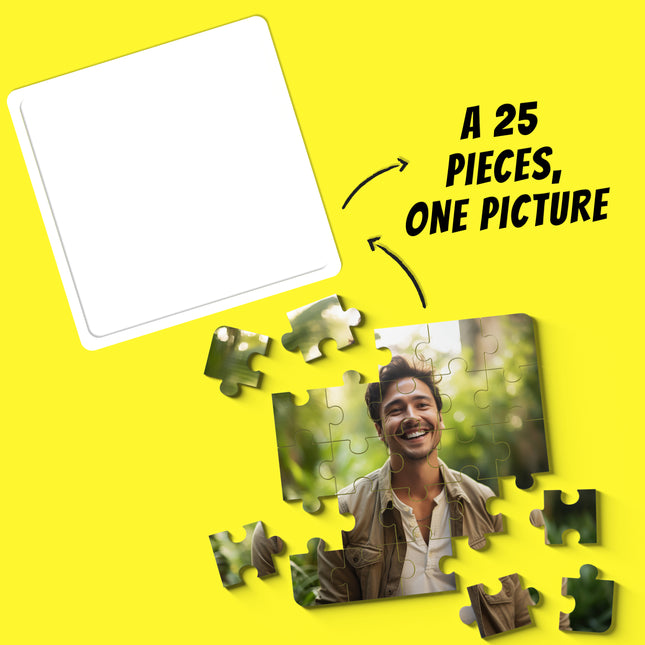Personalised Puzzle Photo Frame