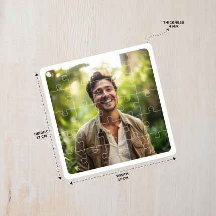 Personalised Puzzle Photo Frame