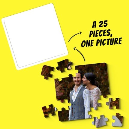 Personalised Puzzle Photo Frame