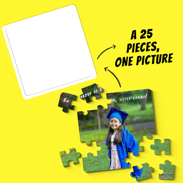 Personalised Puzzle Photo Frame