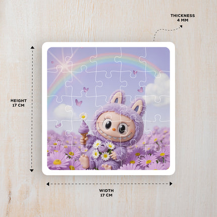 Soymilk Labubu Doll Puzzle Photo Frame