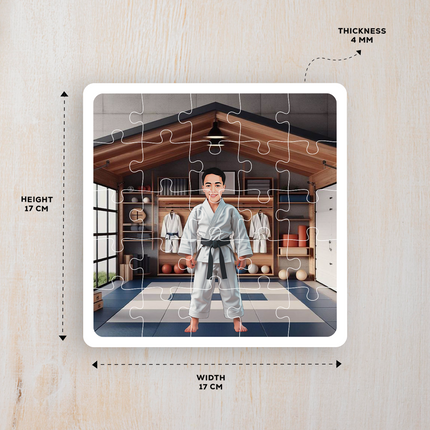 Karate Kid Desire Puzzle Photo Frame