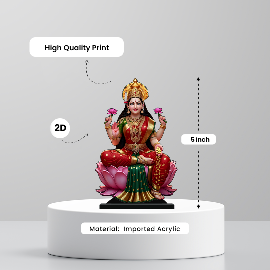 Shri Lakshmi 2D Miniature