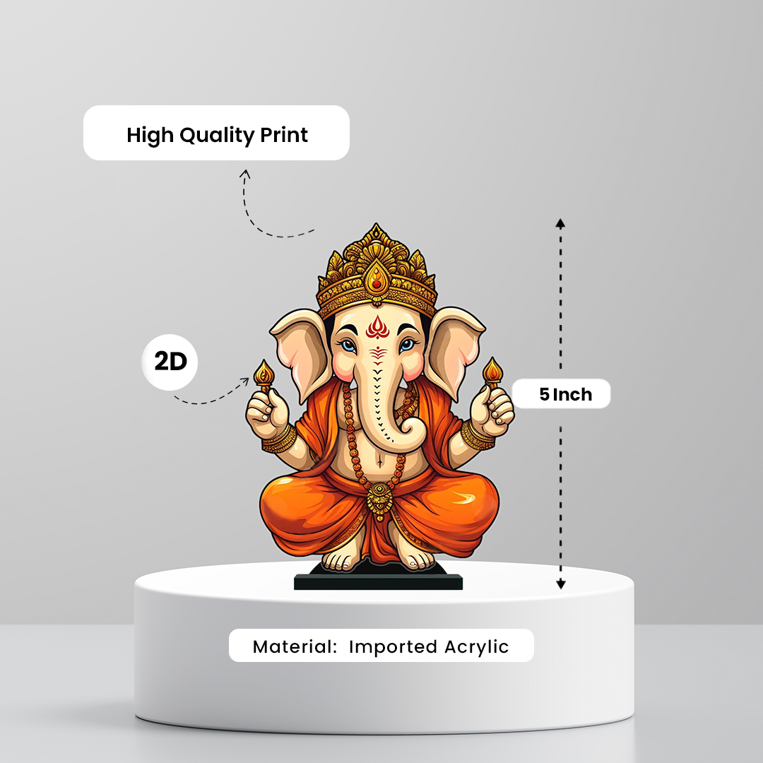 Lord Ganesha 2D Miniature  Test