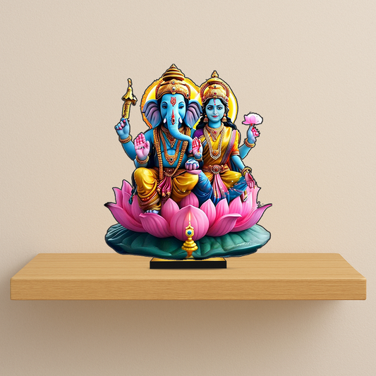 Lakshmi Ganesh 2D Miniature