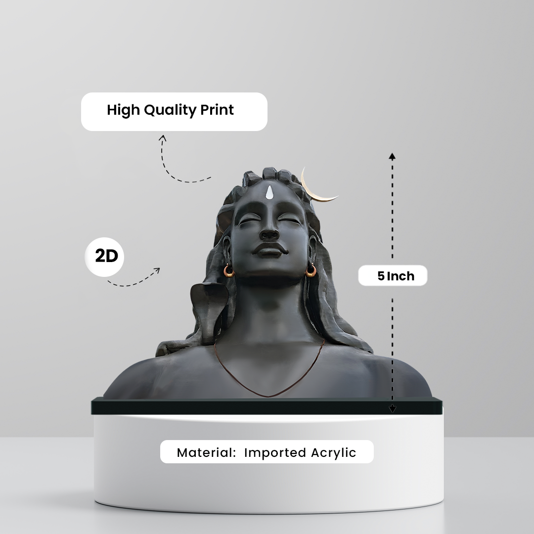 Adiyogi Shiva 2D Miniature