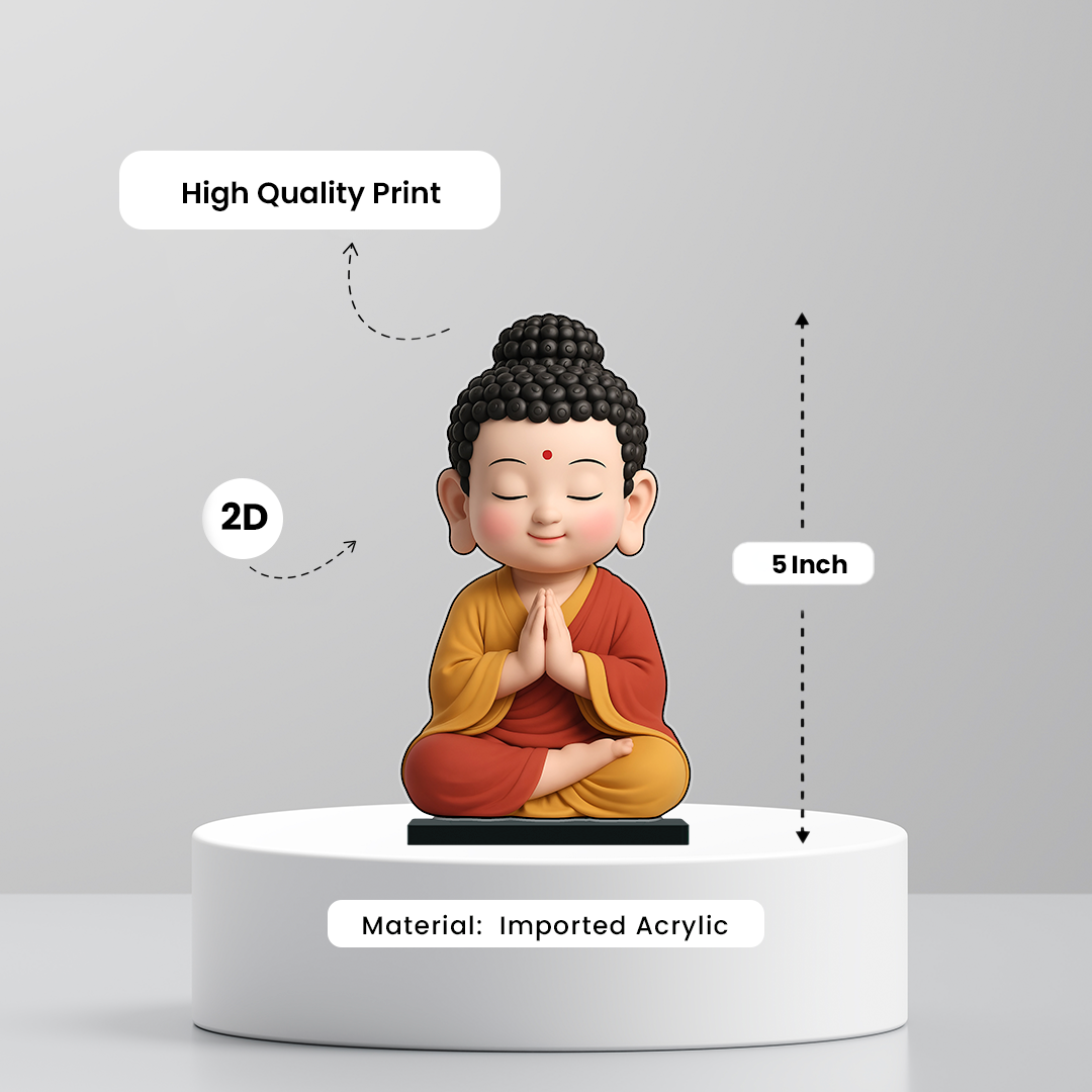 Cute little Buddha 2D Miniature