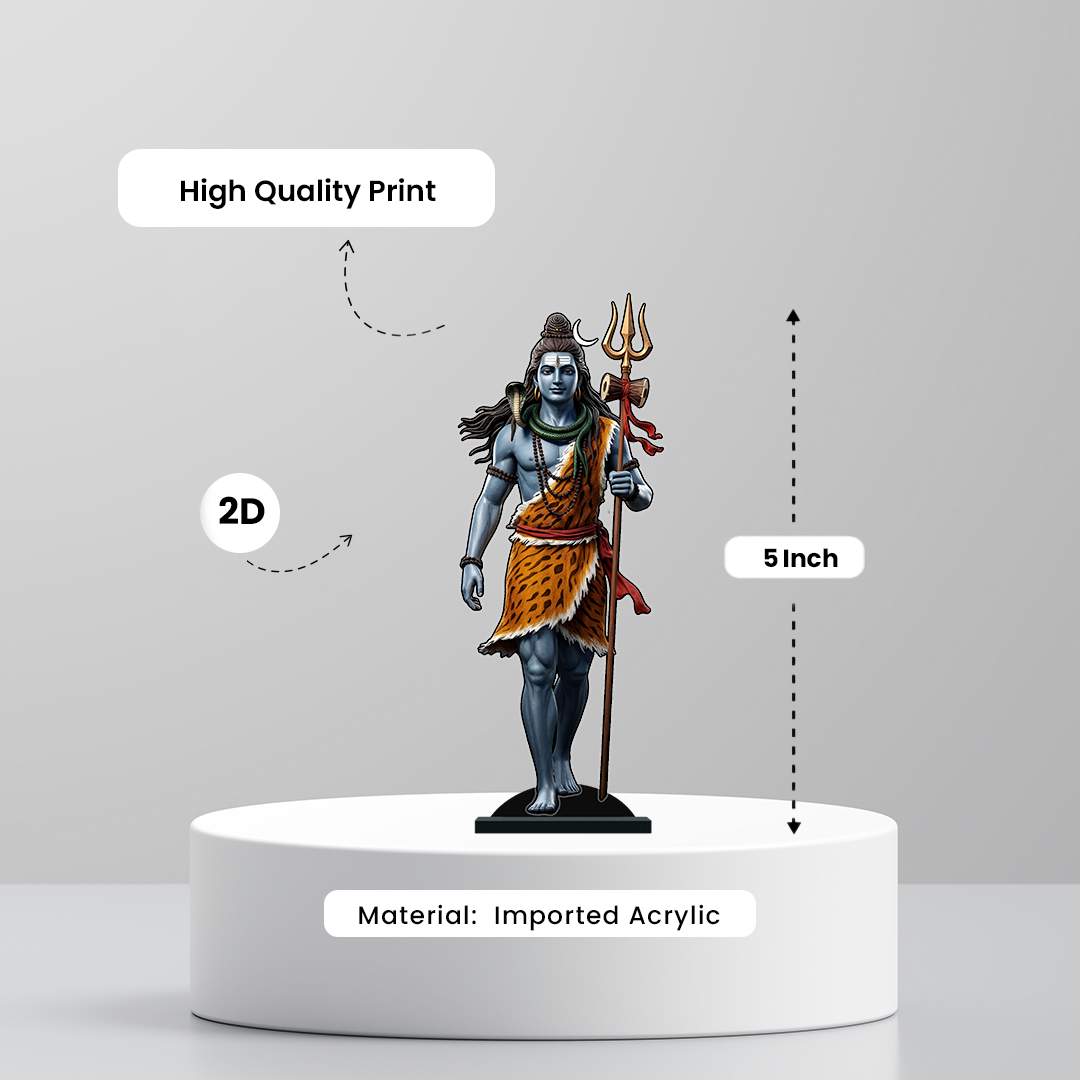 Lord Shiva 2D Miniature