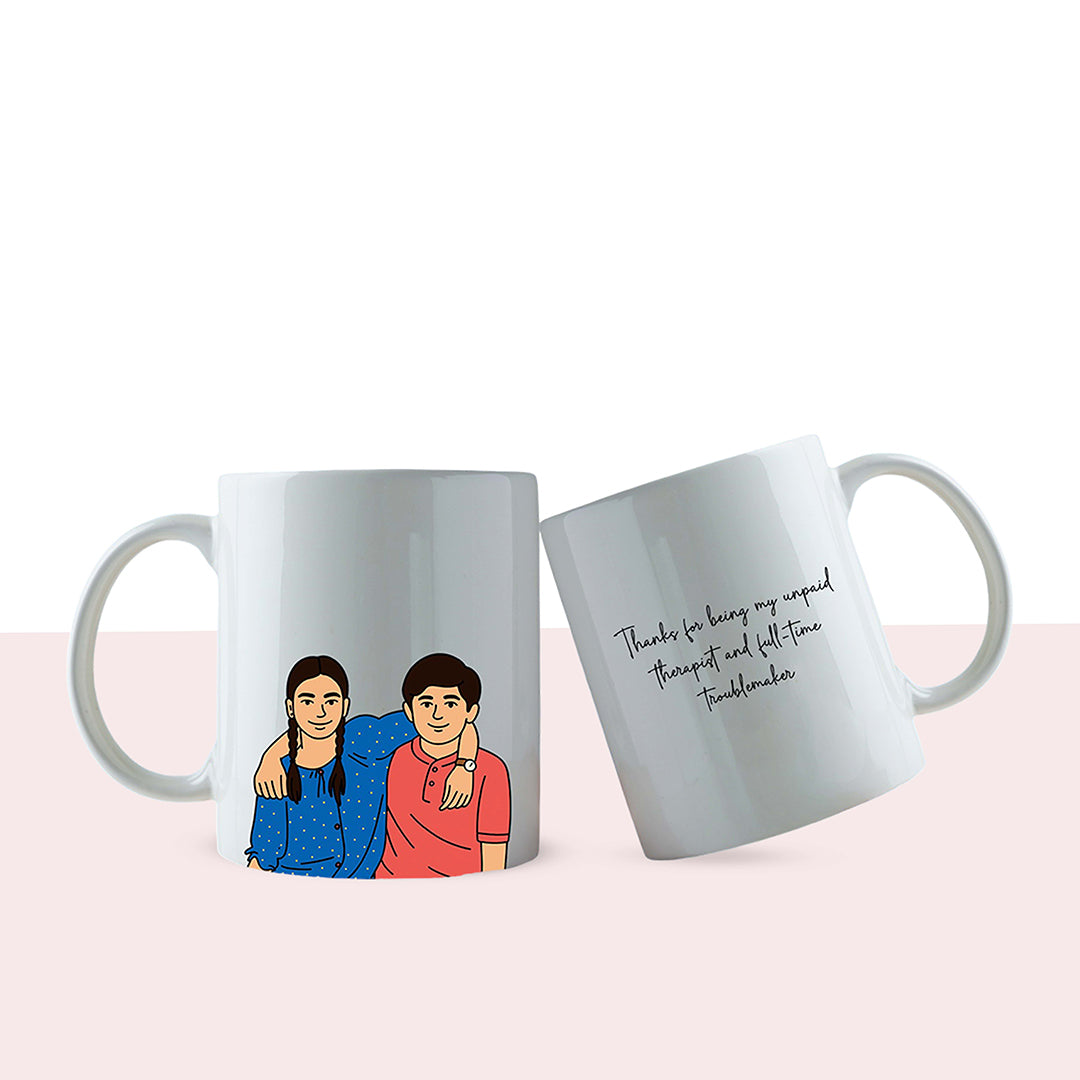 Raksha Bandhan Special Doodle-art Mug