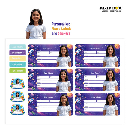Personalised Labels and Stickers With Child Photo & Name