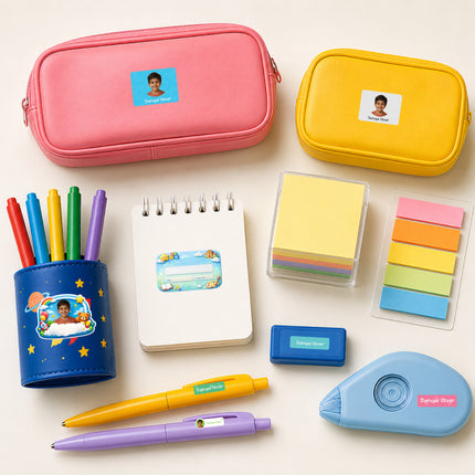 Personalised Labels and Stickers With Child Photo & Name