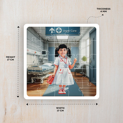 Nurse Desire Puzzle Photo Frame