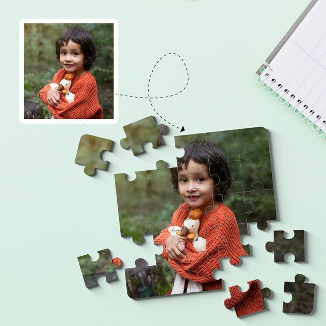 Personalised Puzzle Photo Frame