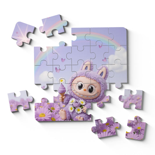 Soymilk Labubu Doll Puzzle Photo Frame