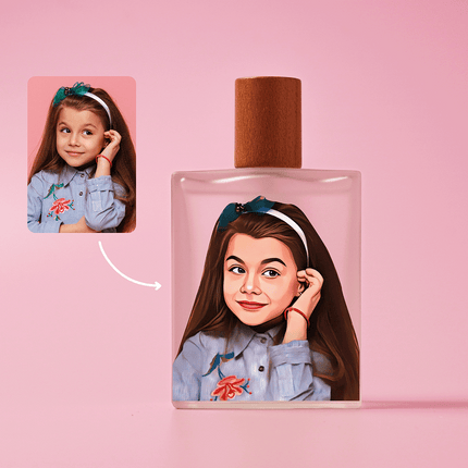 Real Portrait Personalized Bottle & Perfume For Kids