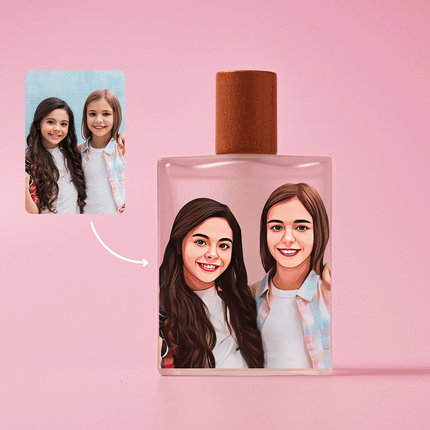 Real Portrait Personalized Bottle & Perfume For Kids