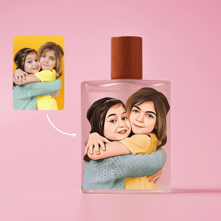Real Portrait Personalized Bottle & Perfume For Kids