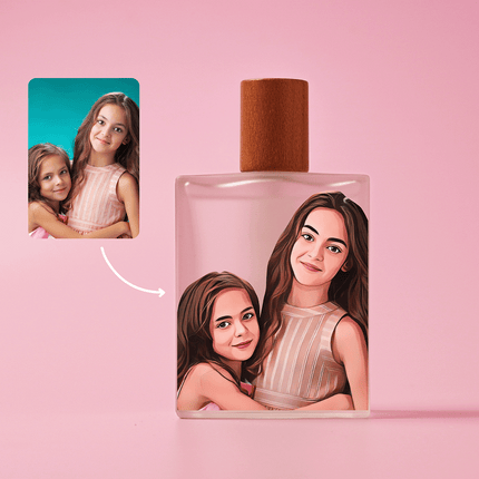 Real Portrait Personalized Bottle & Perfume For Kids