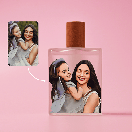 Real Portrait Personalized Bottle & Perfume For Kids