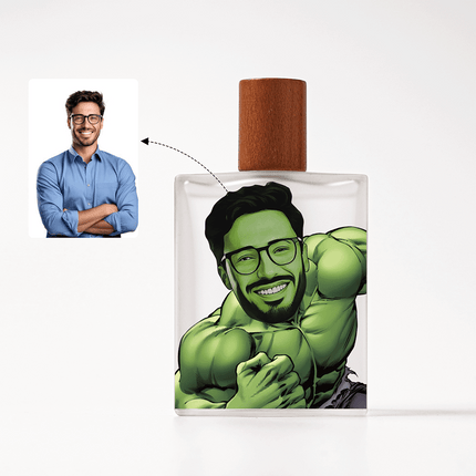 Heroic Personalized Bottle & Perfume For Men
