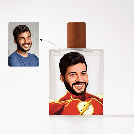 Heroic Personalized Bottle & Perfume For Men