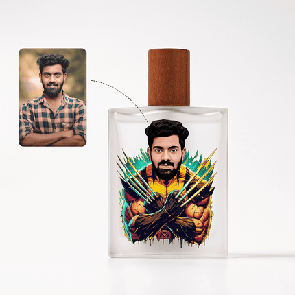 Heroic Personalized Bottle & Perfume For Men