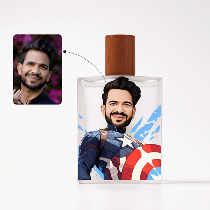 Heroic Personalized Bottle & Perfume For Men