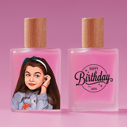 Real Portrait Personalized Bottle & Perfume For Kids