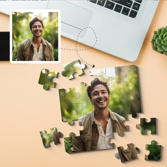 Personalised Puzzle Photo Frame