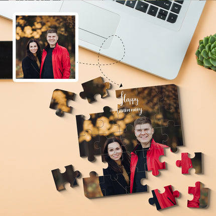 Personalised Puzzle Photo Frame