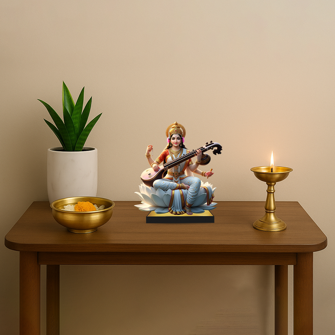 Saraswathi Devi 2D Miniature