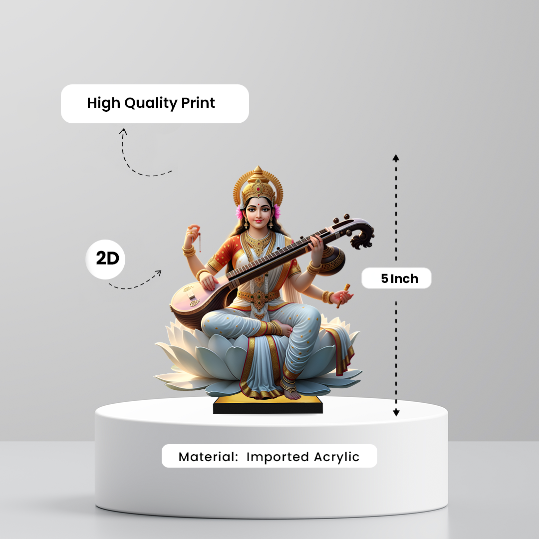 Saraswathi Devi 2D Miniature
