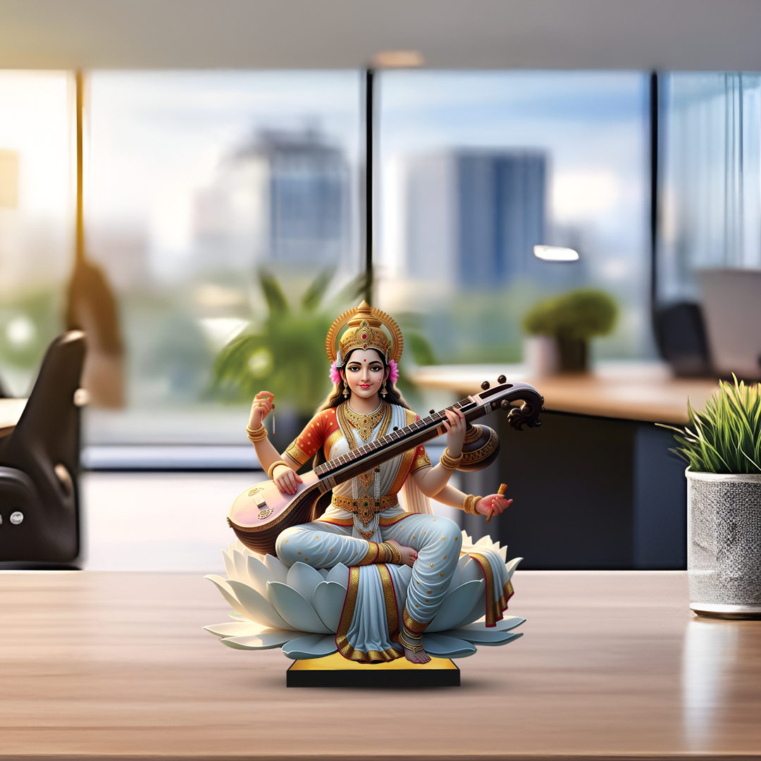 Saraswathi Devi 2D Miniature