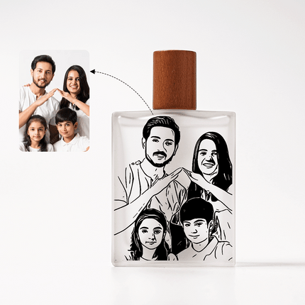 Timeless Face Personalized Bottle & Perfume For Men