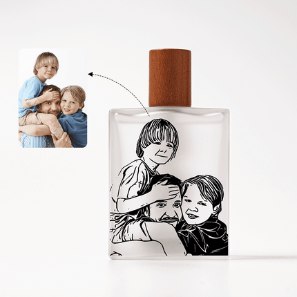 Timeless Face Personalized Bottle & Perfume For Men