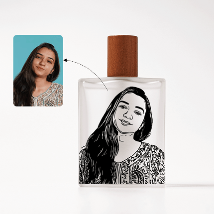 Timeless Face Personalized Bottle & Perfume For Woman