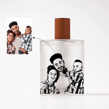 Timeless Face Personalized Bottle & Perfume For Men