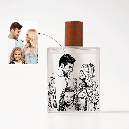 Timeless Face Personalized Bottle & Perfume For Woman