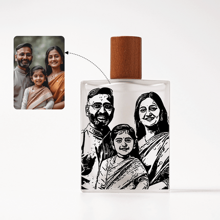 Timeless Face Personalized Bottle & Perfume For Woman